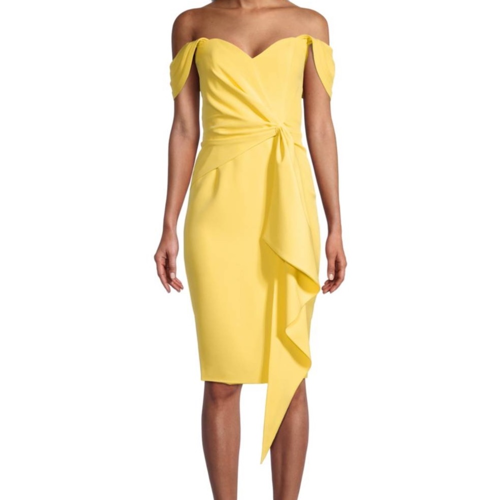 NWOT Lavish Alice Yellow Cocktail